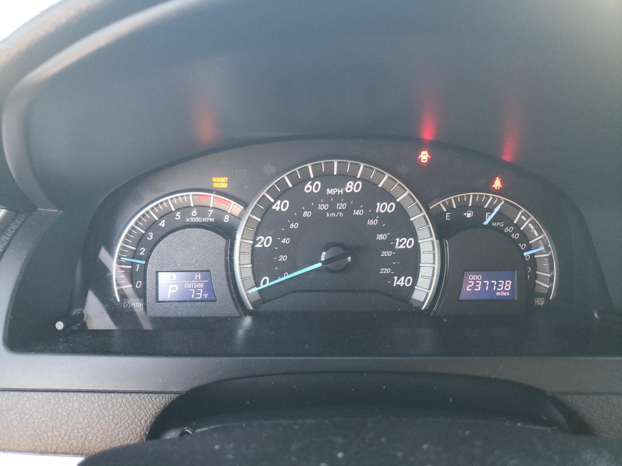 2012 Toyota Camry VIN 4T1BF1FK7CU565764 Copart auction photo, front end / minor dent/scratches damage thumbnail 9