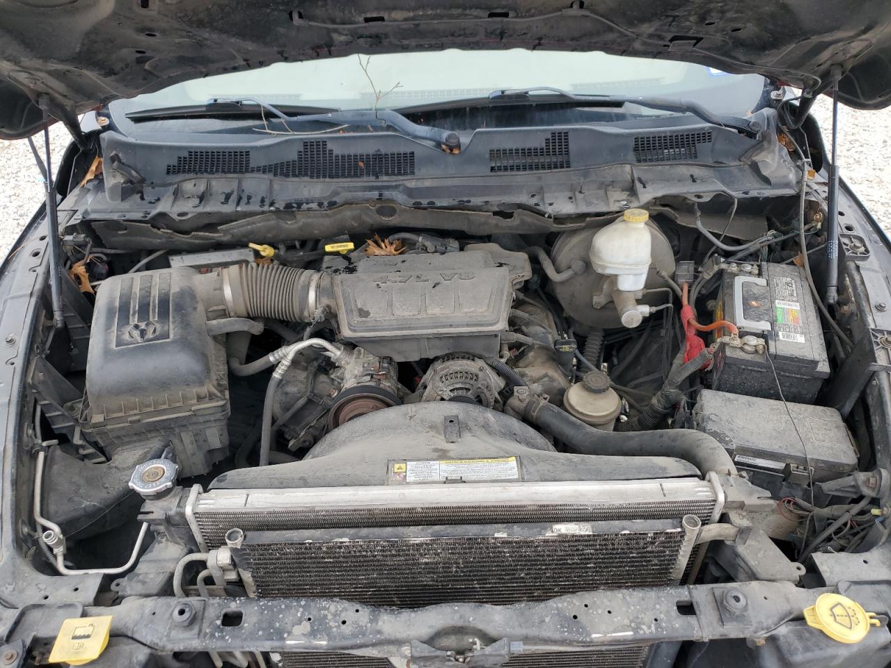 2009 Dodge RAM VIN 1D3HB13P89S718769 Copart auction photo, front end / rear end damage thumbnail 11