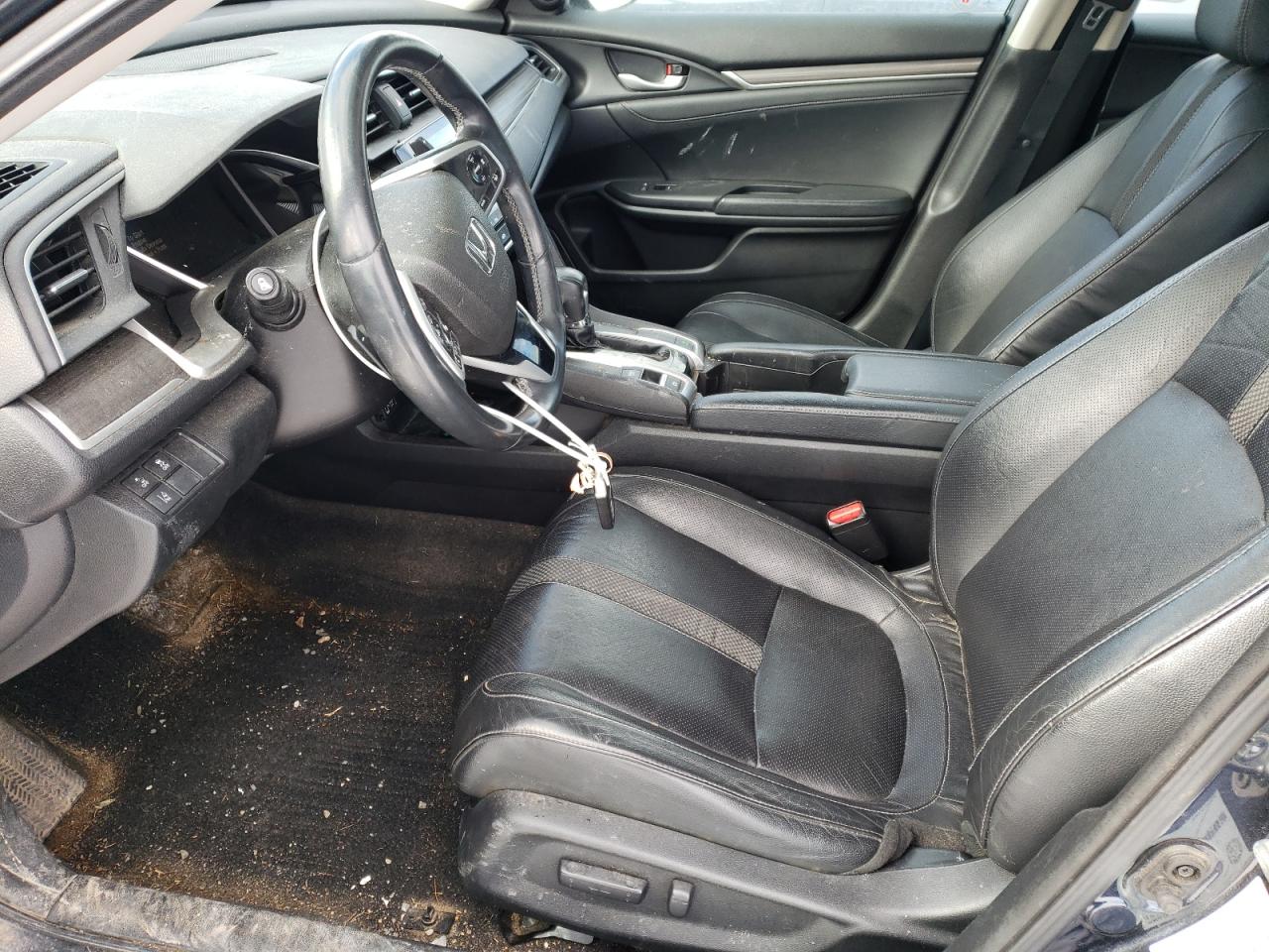 2019 Honda Civic VIN 2HGFC1F94KH105394 Copart auction photo, rear end damage thumbnail 7