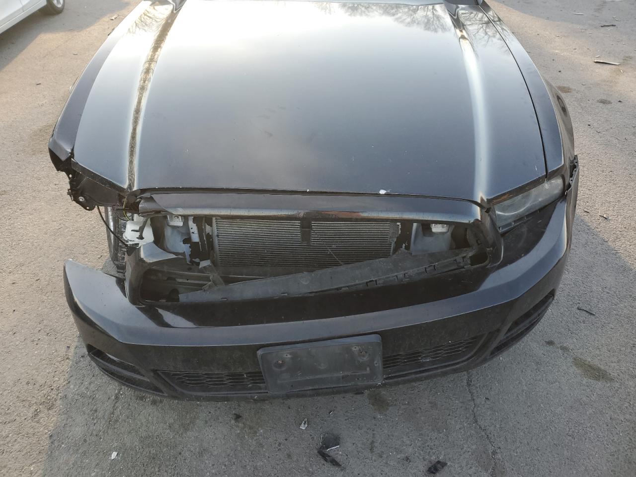 2014 Ford Mustang VIN 1ZVBP8EM2E5224747 Copart auction photo, front end / vandalism damage thumbnail 11