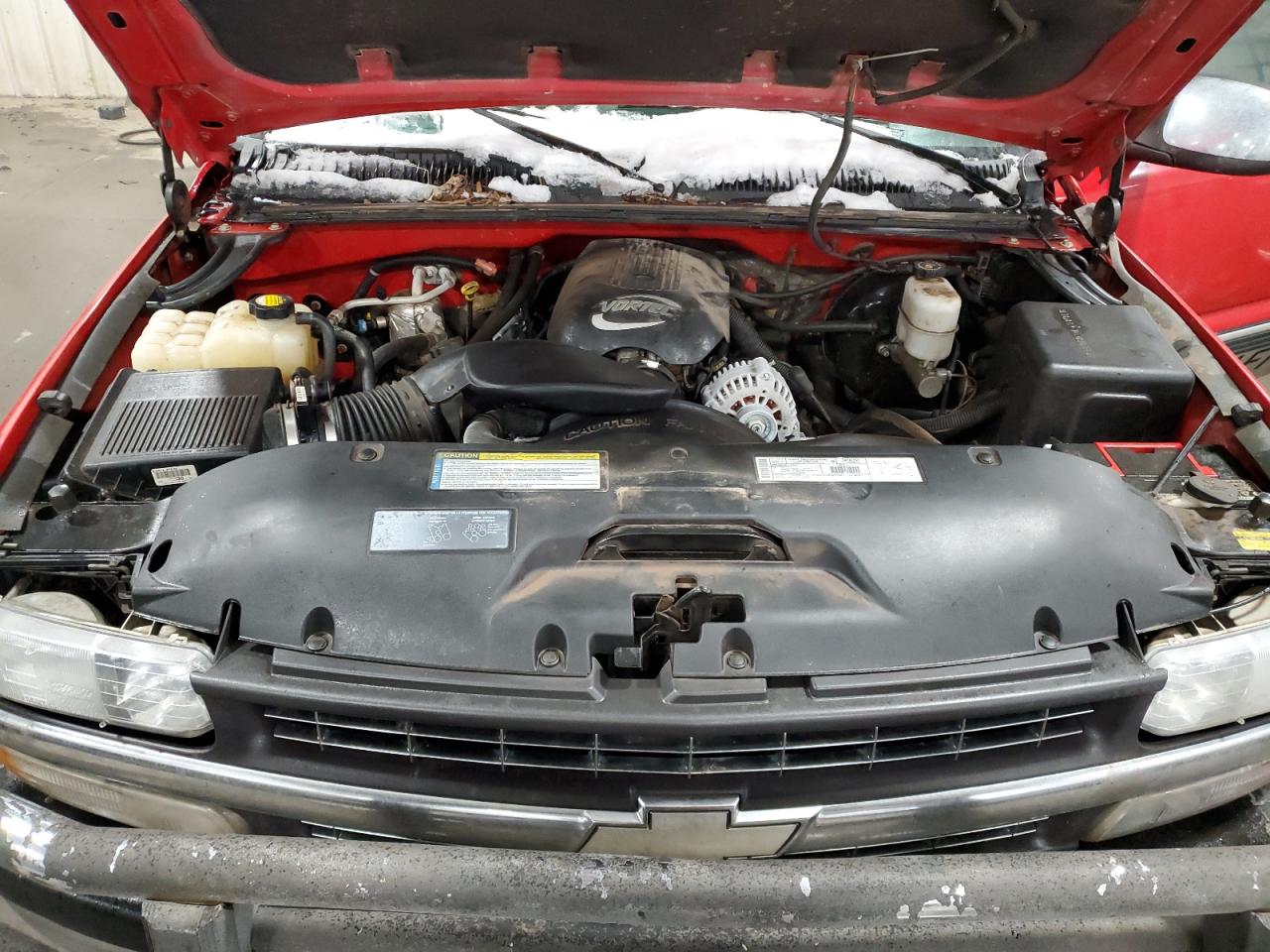 2001 Chevrolet Silverado VIN 1GCEK19TX1E212461 Copart auction photo, side damage thumbnail 11