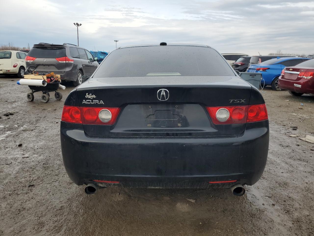 2005 Acura TSX VIN JH4CL96875C023947 Copart auction photo, front end / minor dent/scratches damage thumbnail 6