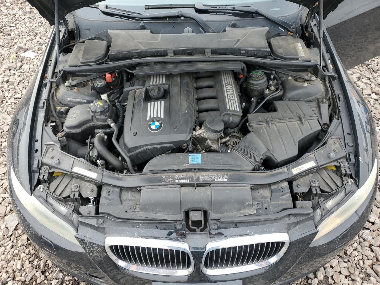 2009 BMW 3er VIN WBAWV53529P080001 Copart auction photo, rear end damage thumbnail 12