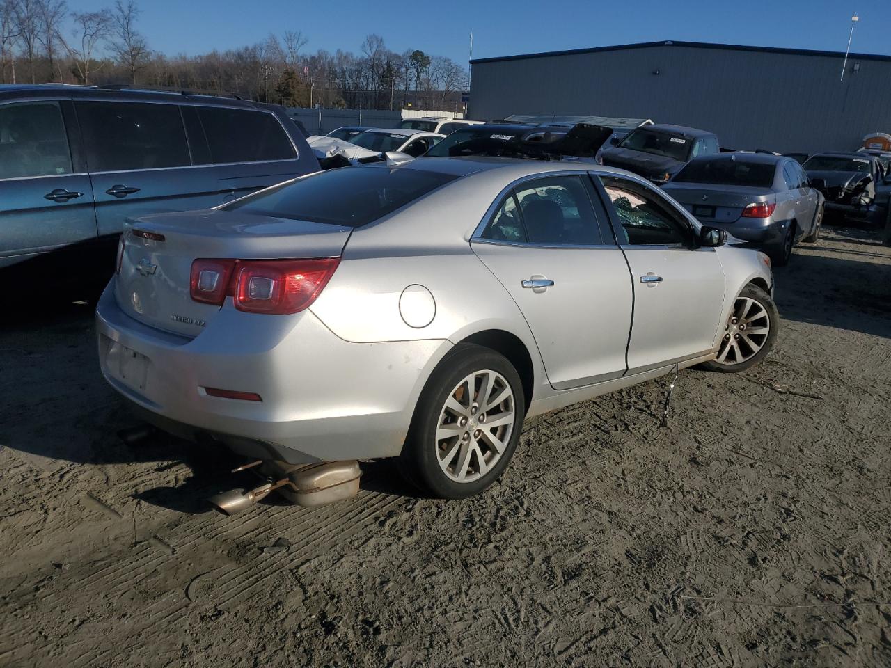 2016 Chevrolet Malibu VIN 1G11E5SA7GF149501 Copart auction photo, side damage thumbnail 3