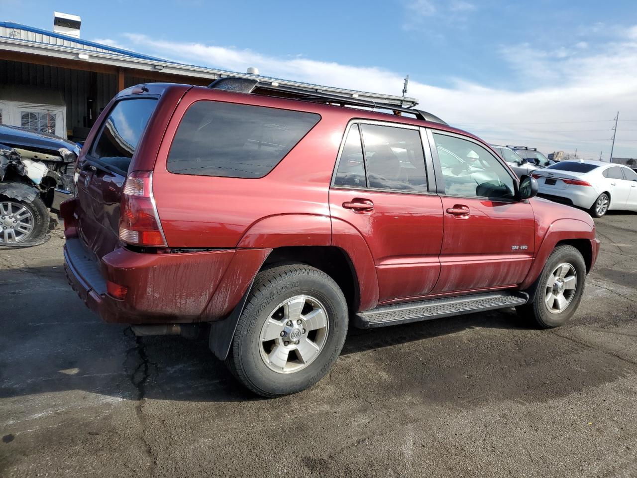 2005 Toyota 4Runner VIN JTEBU14R758045131 Copart auction photo, rear end damage thumbnail 3