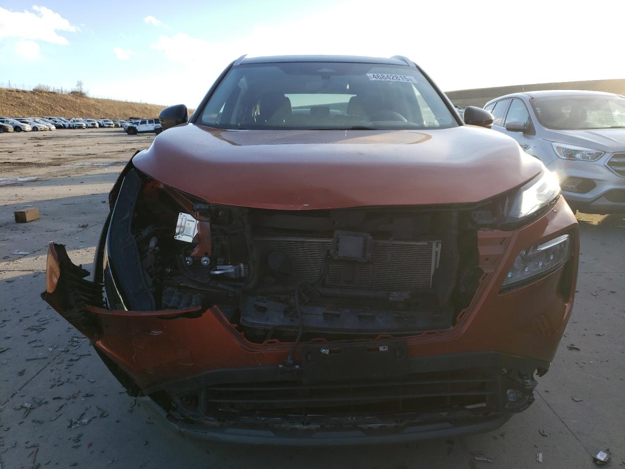 2021 Nissan Rogue VIN JN8AT3CB2MW215543 Copart auction photo, front end damage thumbnail 5