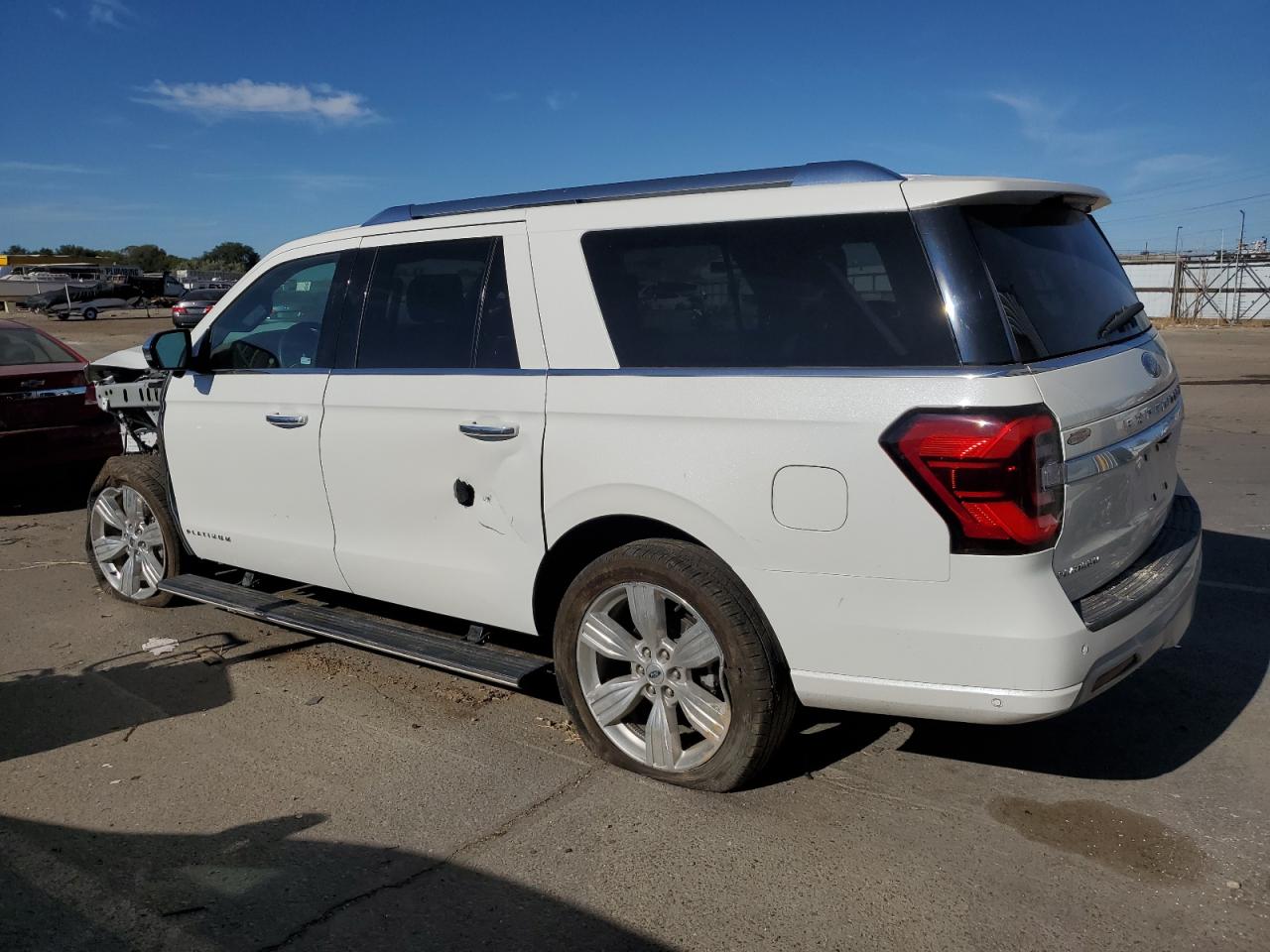 2022 Ford Expedition VIN 1FMJK1MT8NEA18731 Copart auction photo, all over damage thumbnail 2