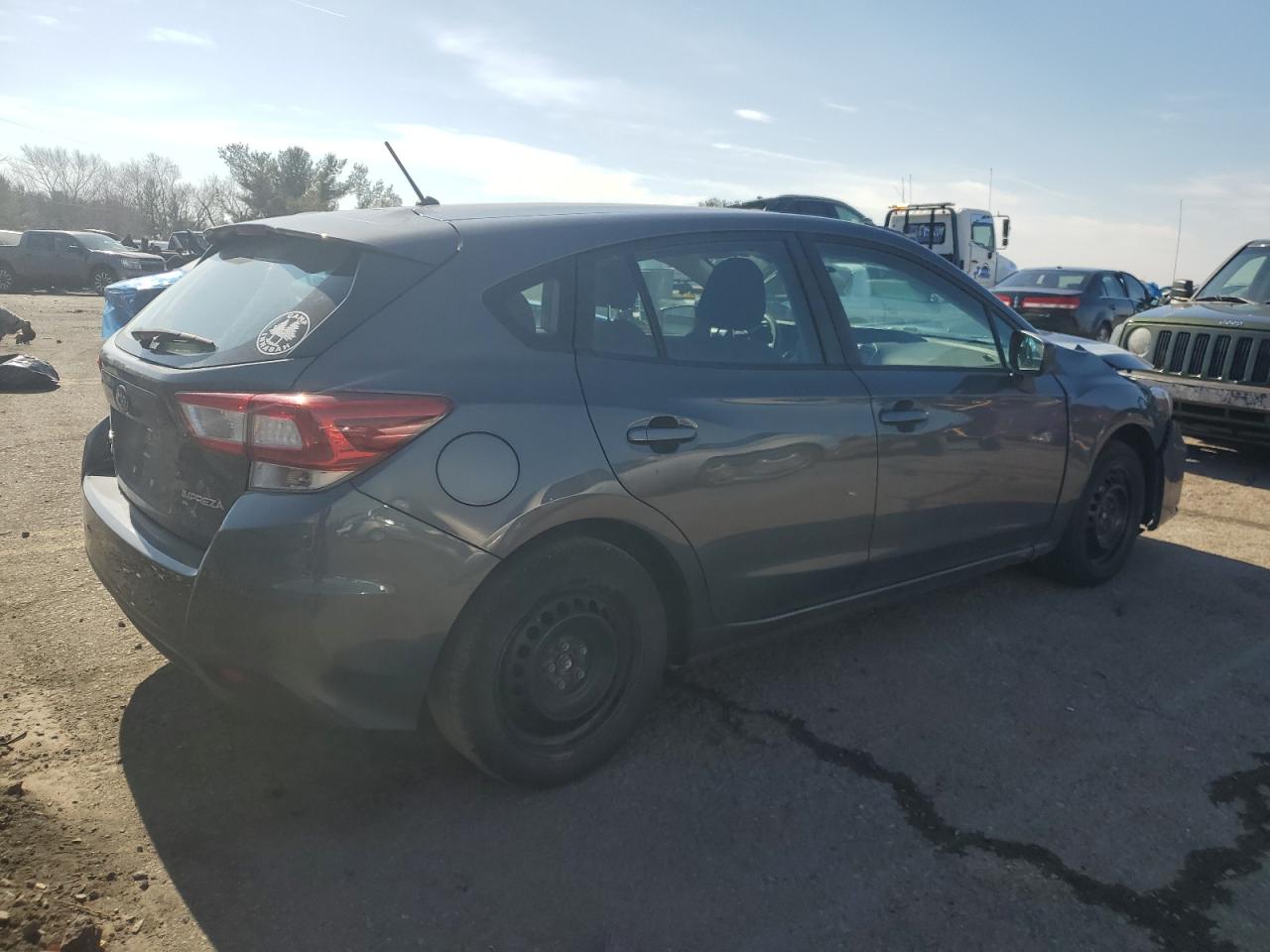 2019 Subaru Impreza VIN 4S3GTAA61K3715126 Copart auction photo, front end damage thumbnail 3