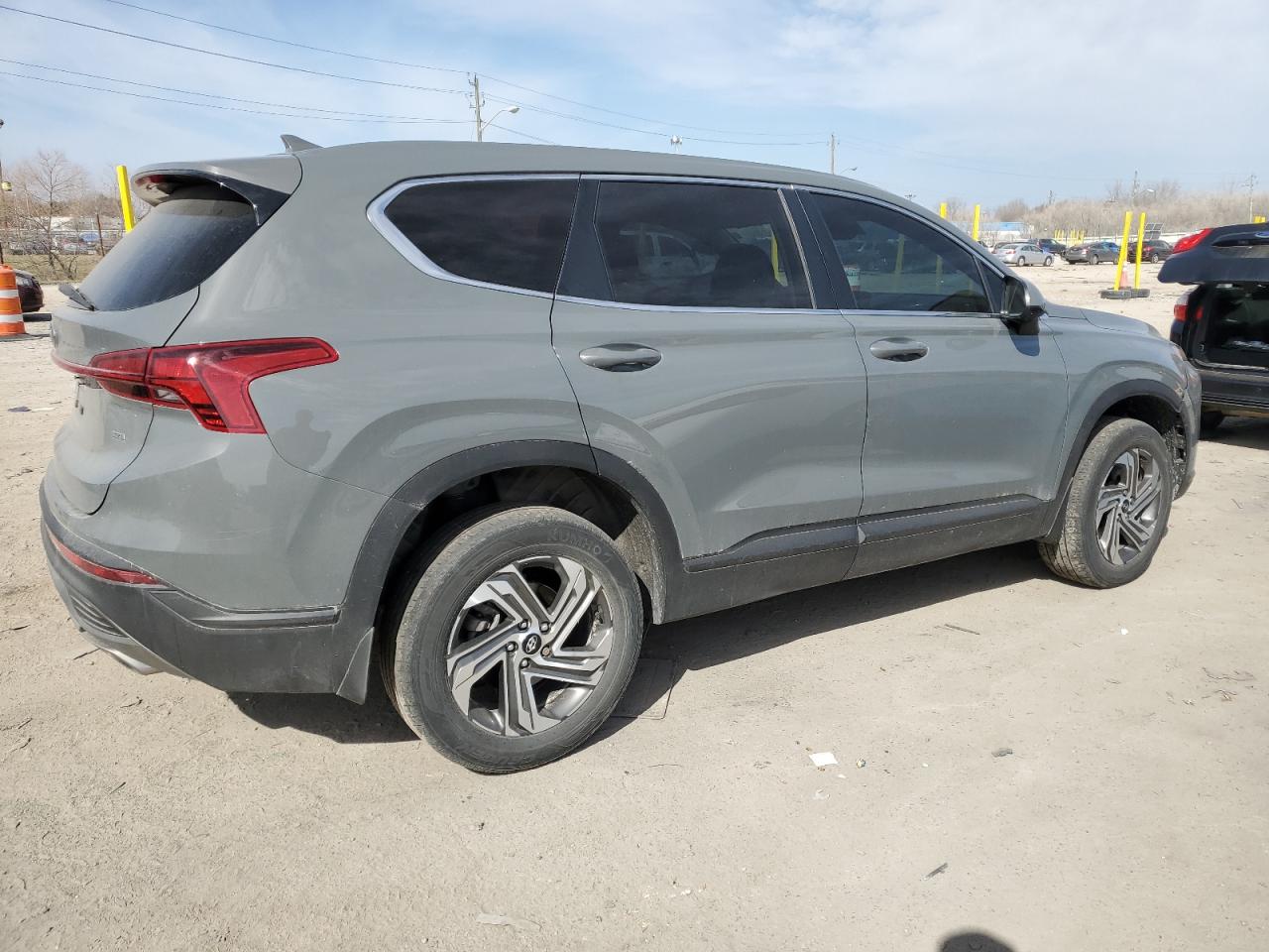 2023 Hyundai Santa Fe VIN 5NMS1DAJXPH502836 Copart auction photo, front end / minor dent/scratches damage thumbnail 3