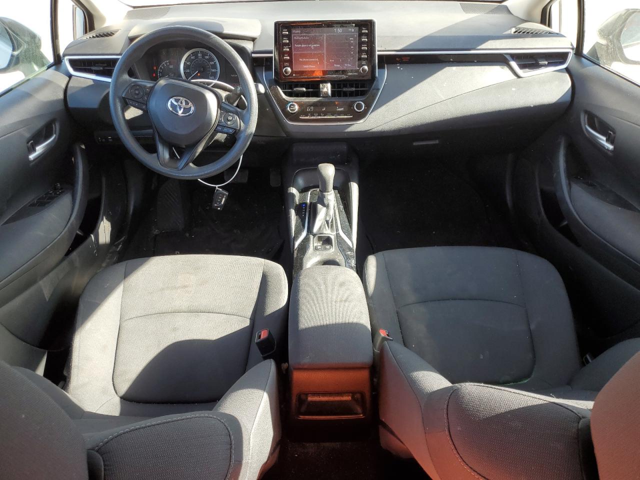 2021 Toyota Corolla VIN 5YFEPMAE9MP187592 Copart auction photo, hail / minor dent/scratches damage thumbnail 8