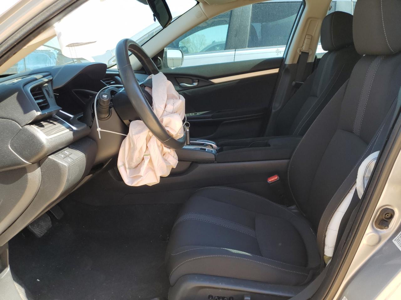 2019 Honda Civic VIN 19XFC1F3XKE016354 Copart auction photo, front end / side damage thumbnail 7