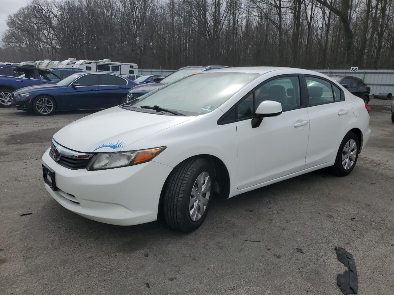 2012 Honda Civic VIN 19XFB2F58CE312940
