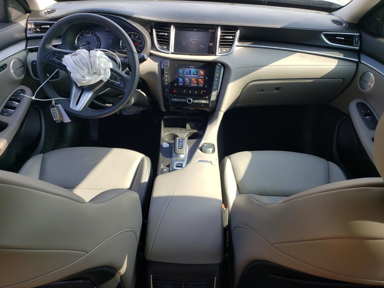 2024 Infiniti QX50 VIN 3PCAJ5BA4RF105529 Copart auction photo, front end damage thumbnail 8