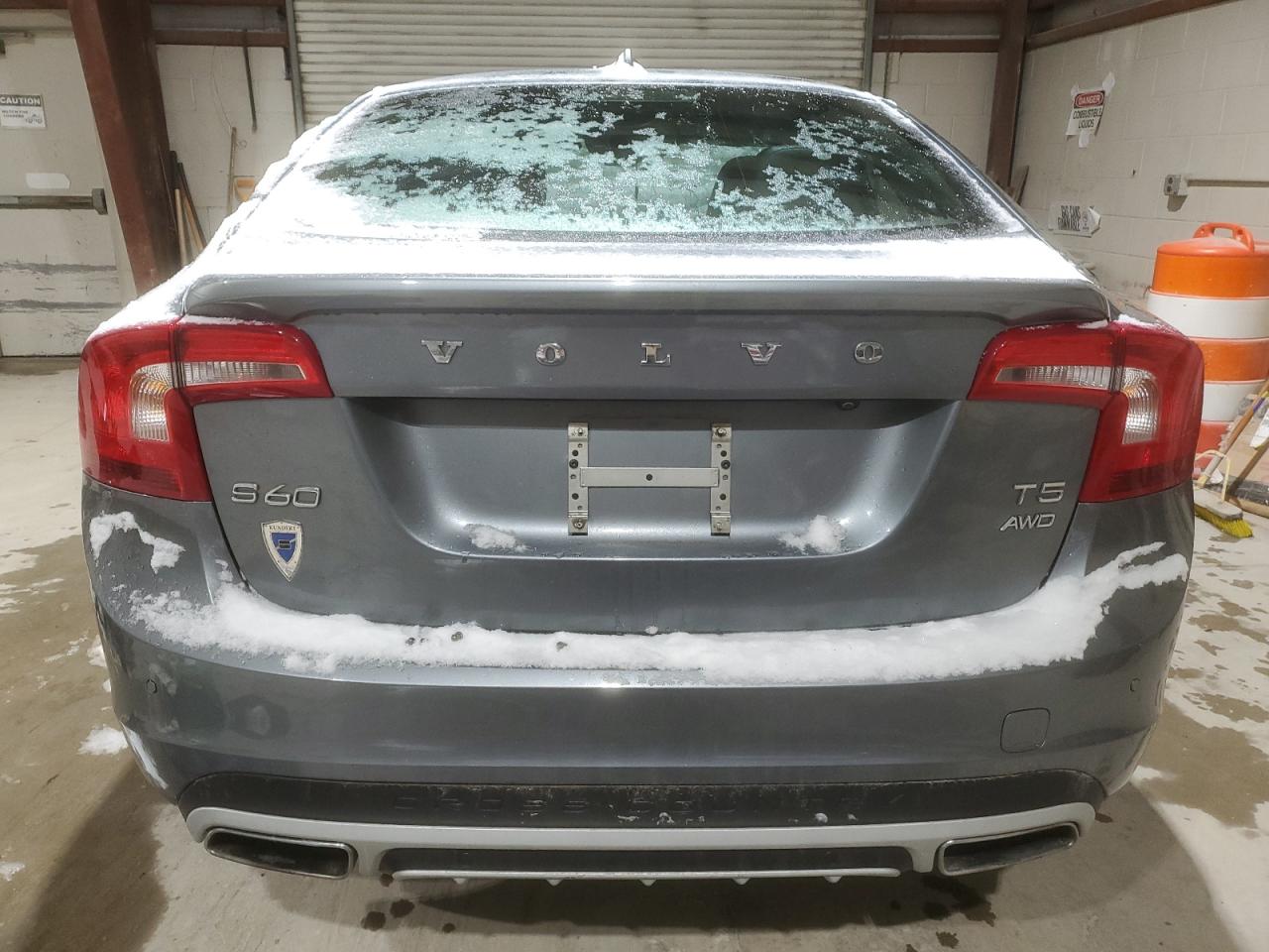 2018 Volvo S60 VIN YV440MUM0J2006275 Copart auction photo, front end damage thumbnail 6