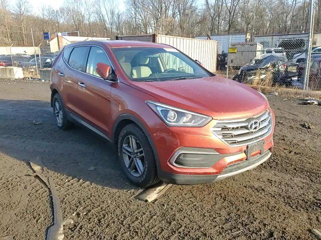 2018 Hyundai Santa Fe VIN 5XYZTDLB9JG510216 Copart auction photo, undercarriage / rear end damage thumbnail 11