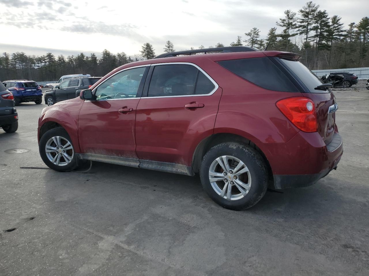 2012 Chevrolet Equinox VIN 2GNFLEEK6C6325053 Copart auction photo, front end damage thumbnail 2