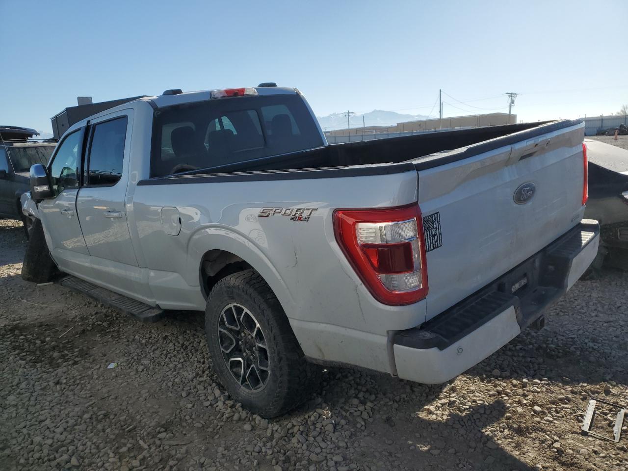 2022 Ford F-150 VIN 1FTFW1E89NKD79685 Copart auction photo, front end / side damage thumbnail 2