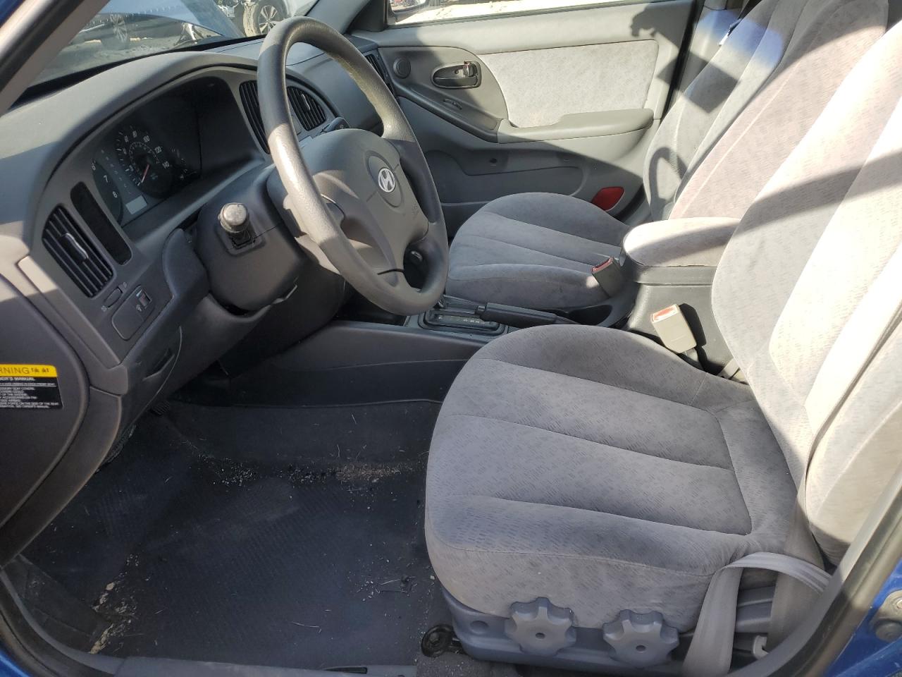 2006 Hyundai Elantra VIN KMHDN46D76U352655 Copart auction photo, front end / minor dent/scratches damage thumbnail 7