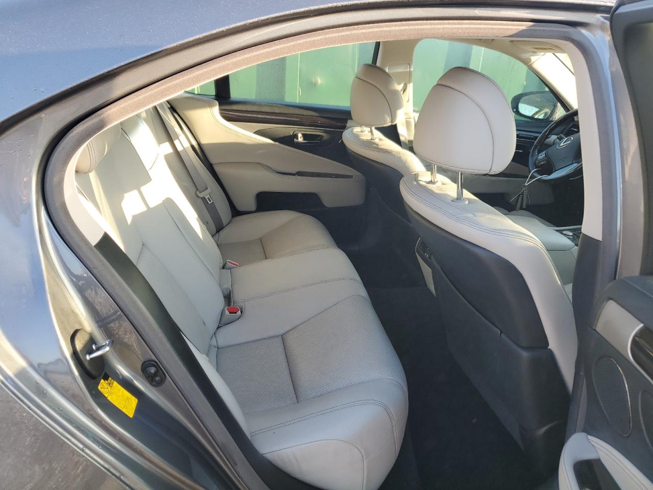 2013 Lexus LS VIN JTHBL5EF1D5121900 Copart auction photo, front end damage thumbnail 10