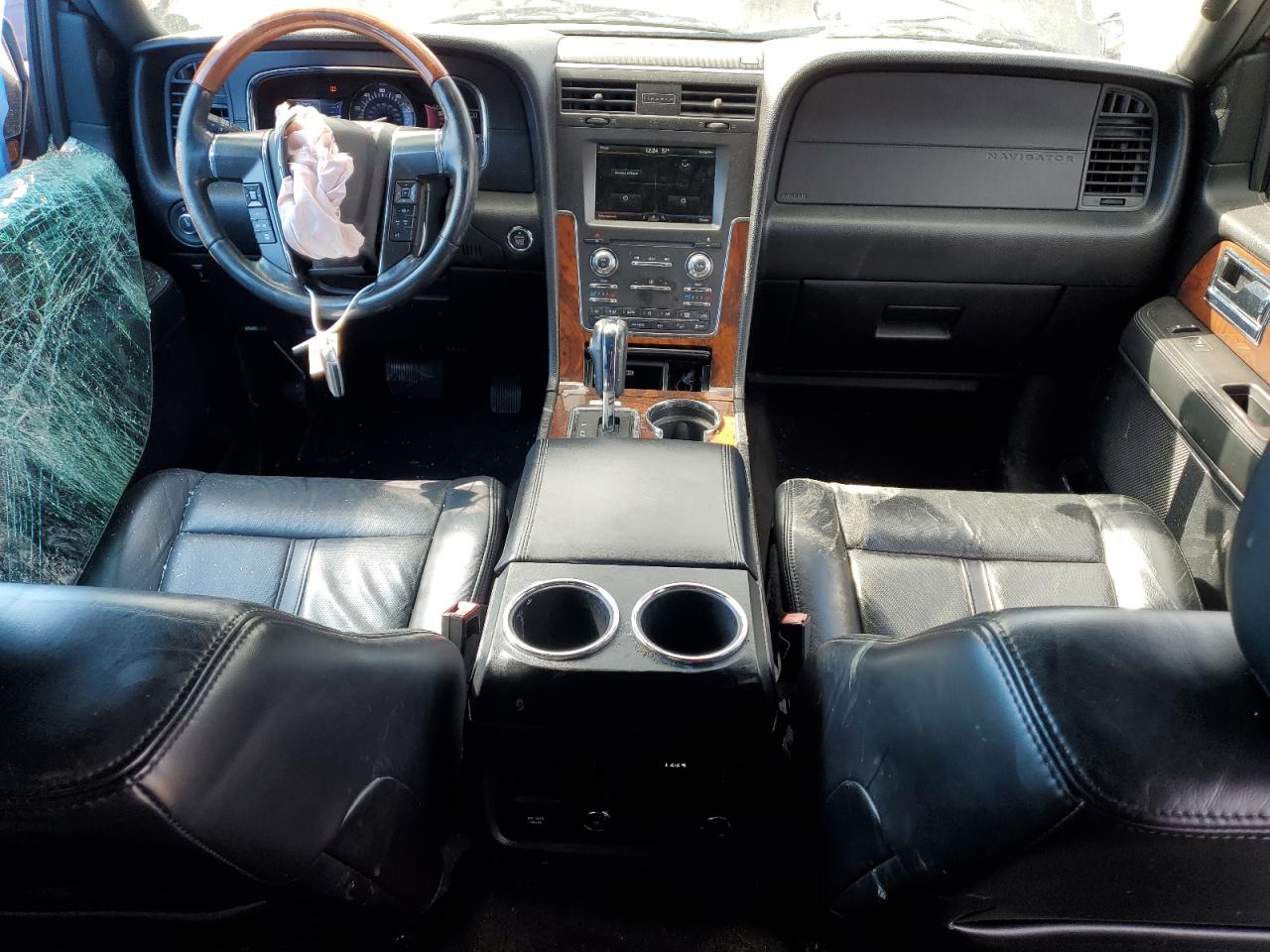 2015 Lincoln Navigator VIN 5LMJJ2JT7FEJ14653 Copart auction photo, front end damage thumbnail 8