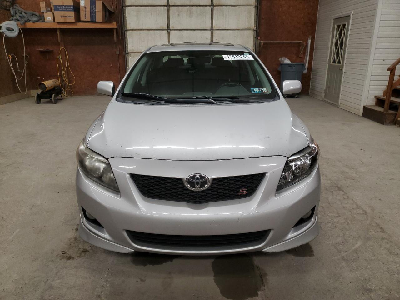 2009 Toyota Corolla VIN 2T1BU40E89C093479 Copart auction photo, side damage thumbnail 5