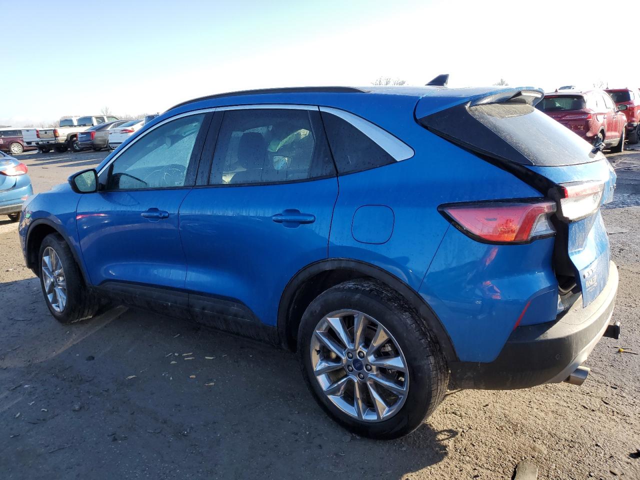 2020 Ford Escape VIN 1FMCU9H93LUA51428 Copart auction photo, rear end / minor dent/scratches damage thumbnail 2