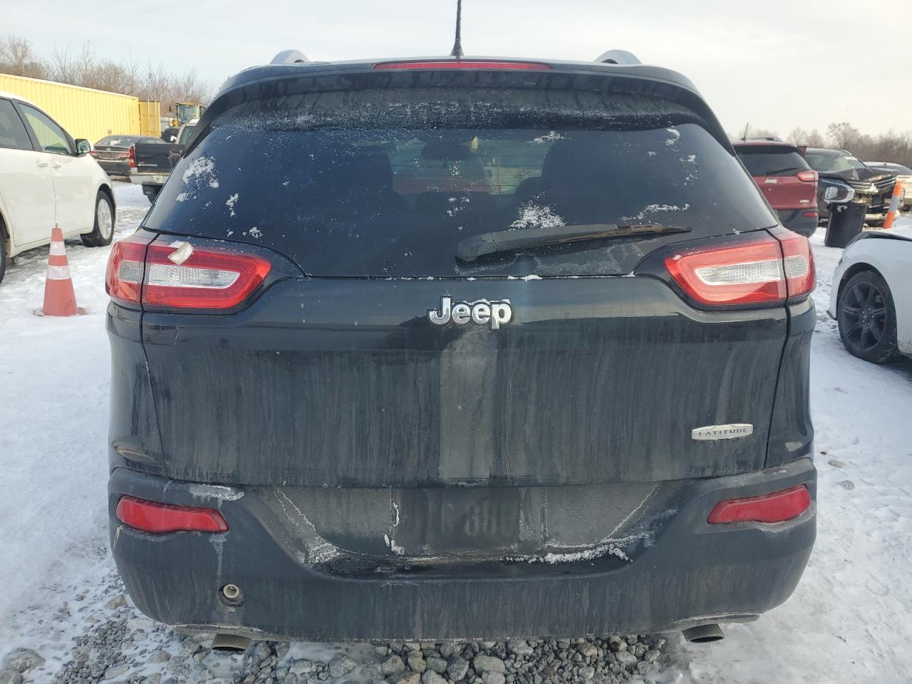 2014 Jeep Grand Cherokee VIN 1C4PJLCS7EW115368 Copart auction photo, front end / minor dent/scratches damage thumbnail 6