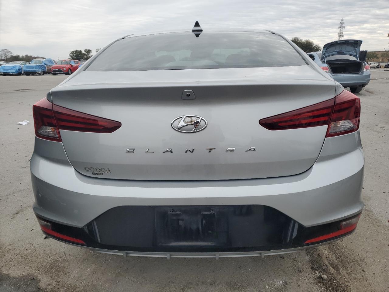 2020 Hyundai Elantra VIN 5NPD84LF2LH560823 Copart auction photo, front end / side damage thumbnail 6