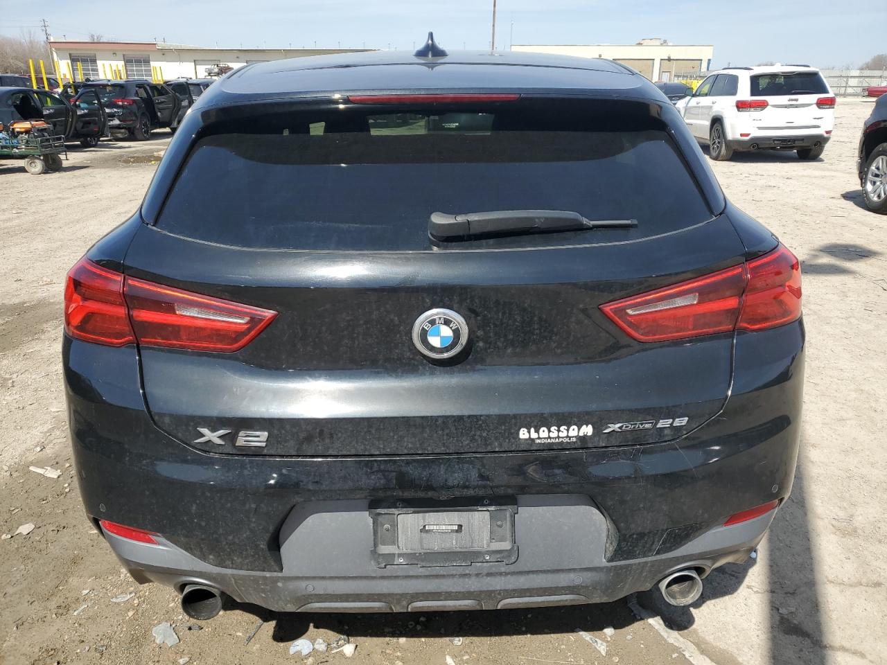 2018 BMW X2 VIN WBXYJ5C39JEF81835 Copart auction photo, front end / minor dent/scratches damage thumbnail 6
