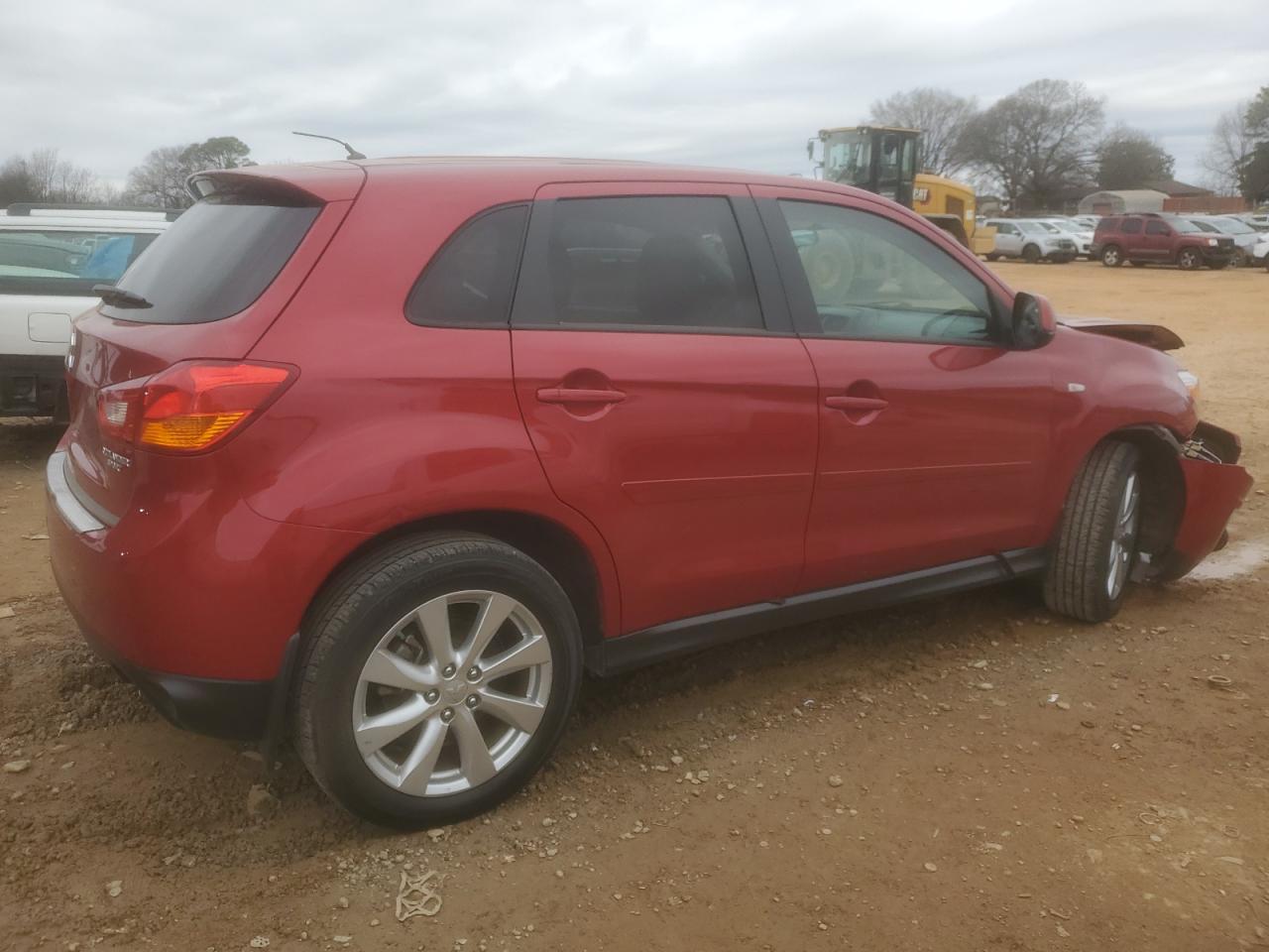2015 Mitsubishi Outlander VIN 4A4AP3AU3FE005510 Copart auction photo, front end damage thumbnail 3