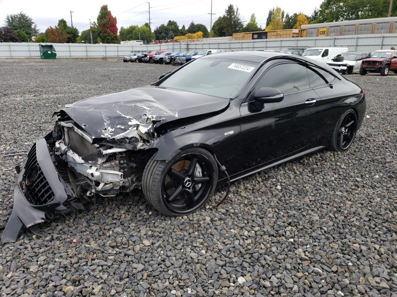 2017 Mercedes-Benz C-klasse VIN WDDWJ6EB1HF593550