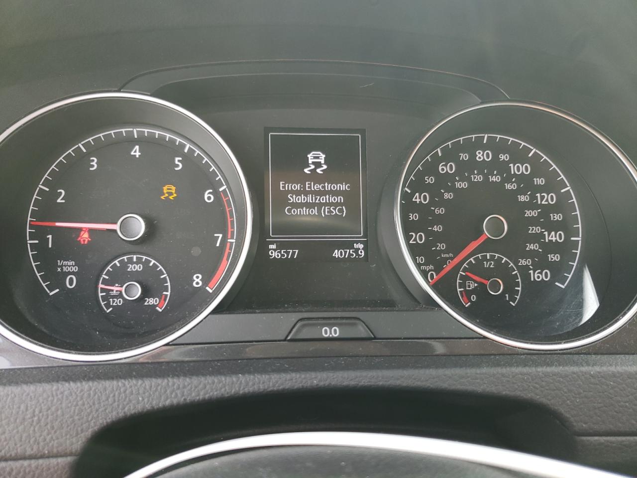 2018 Volkswagen Golf VIN 3VW117AU1JM752975 Copart auction photo, front end / side damage thumbnail 9
