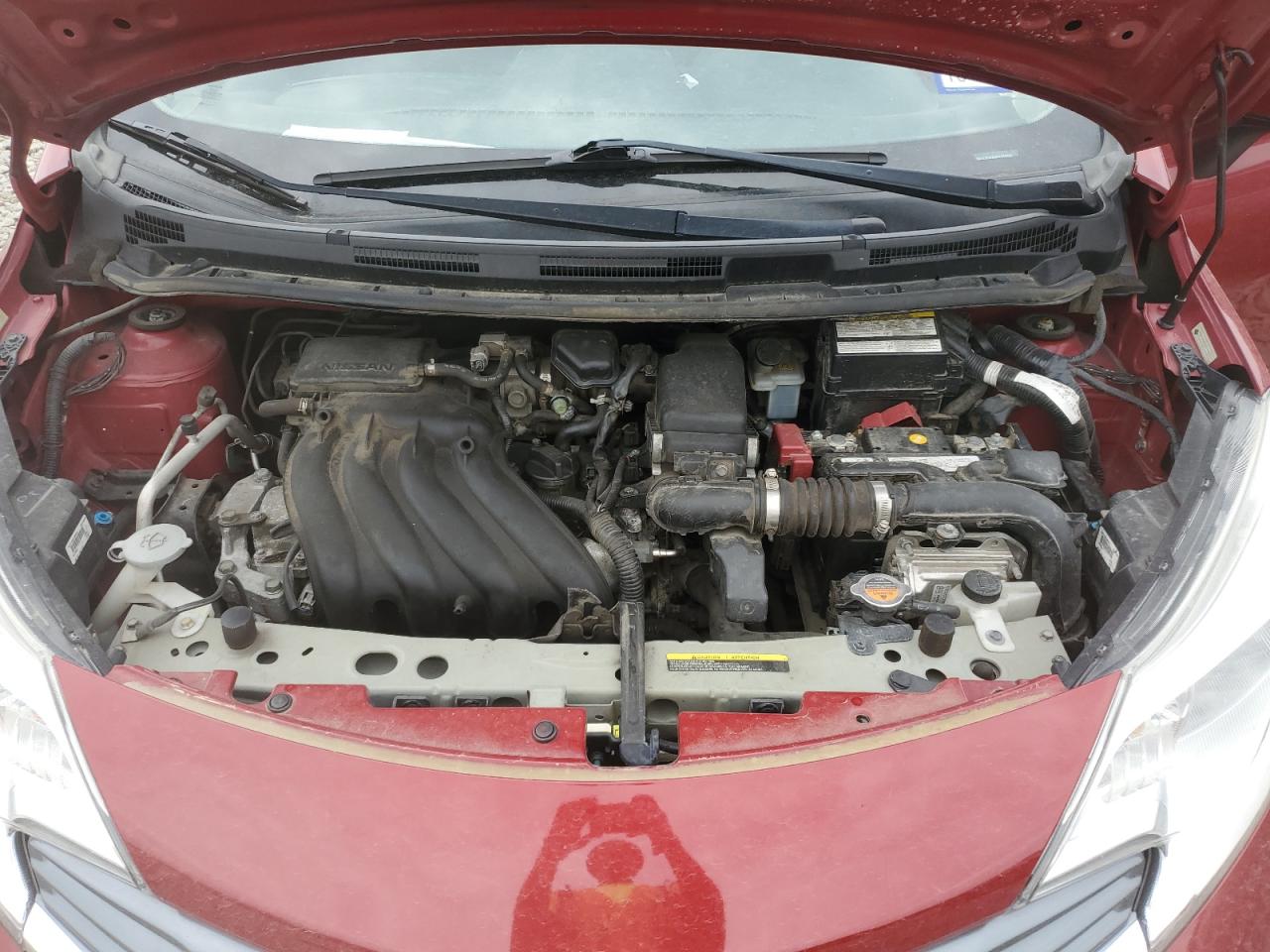 2015 Nissan Versa VIN 3N1CE2CP4FL374189 Copart auction photo, minor dent/scratches / normal wear damage thumbnail 11
