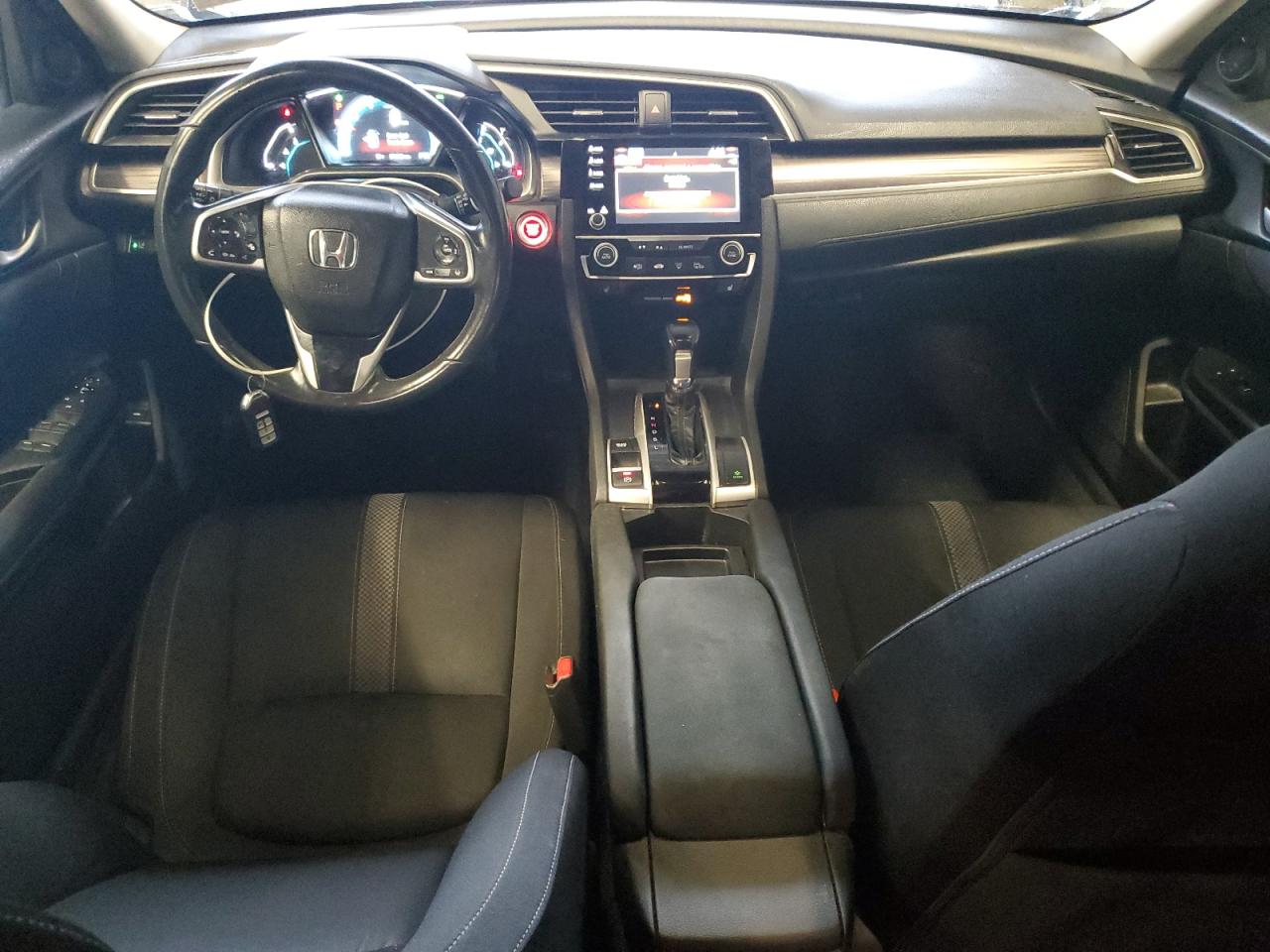2019 Honda Civic VIN 19XFC1F38KE002310 Copart auction photo, rear end damage thumbnail 8