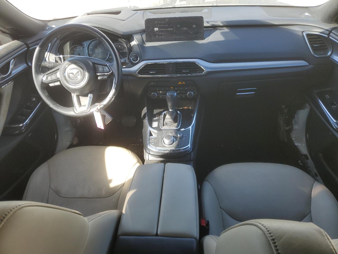 2021 Mazda CX-9 VIN JM3TCADYXM0507401 Copart auction photo, front end / side damage thumbnail 8