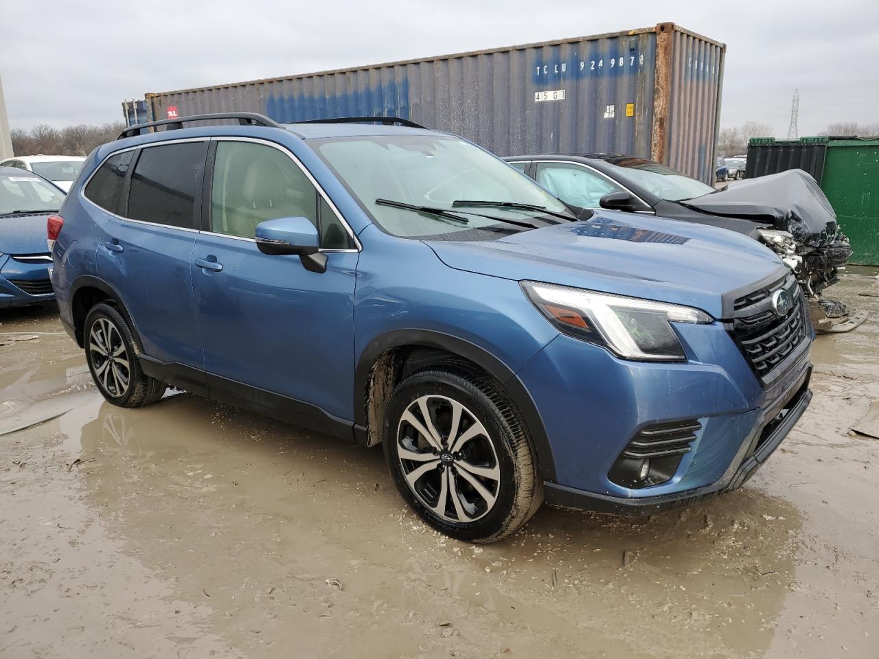 2024 Subaru Forester VIN JF2SKAKC9RH471449 Copart auction photo, all over damage thumbnail 4