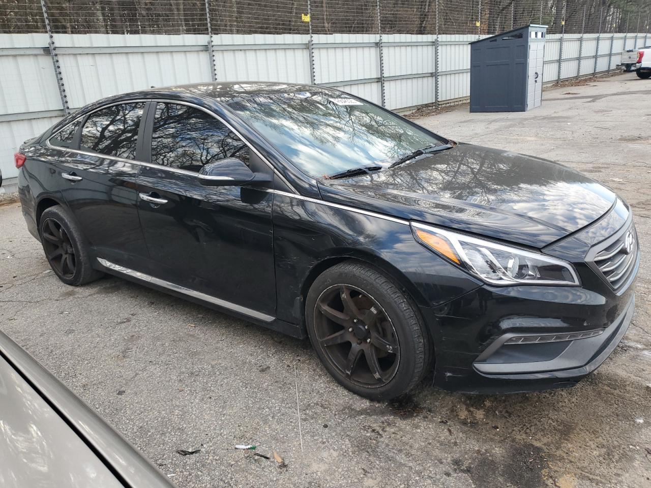 2017 Hyundai Sonata VIN 5NPE34AF6HH494712 Copart auction photo, normal wear / rear end damage thumbnail 4