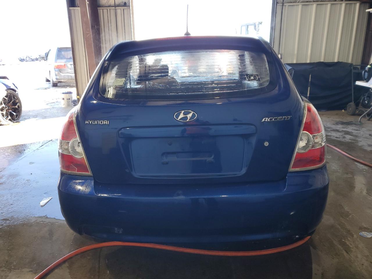 2008 Hyundai Accent VIN KMHCM36C48U092511 Copart auction photo, rear end / front end damage thumbnail 6