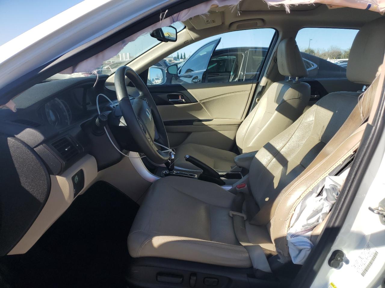 2014 Honda Accord VIN 1HGCR3F90EA021315 Copart auction photo, rear end / front end damage thumbnail 7