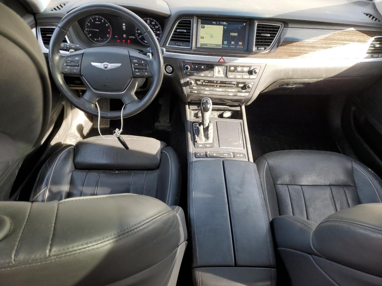 2015 Hyundai Genesis VIN KMHGN4JE4FU087240 Copart auction photo, rear end damage thumbnail 8