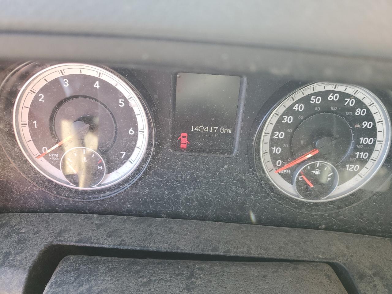 2014 RAM 1500 VIN 1C6RR7FT5ES362609 Copart auction photo, front end / side damage thumbnail 9