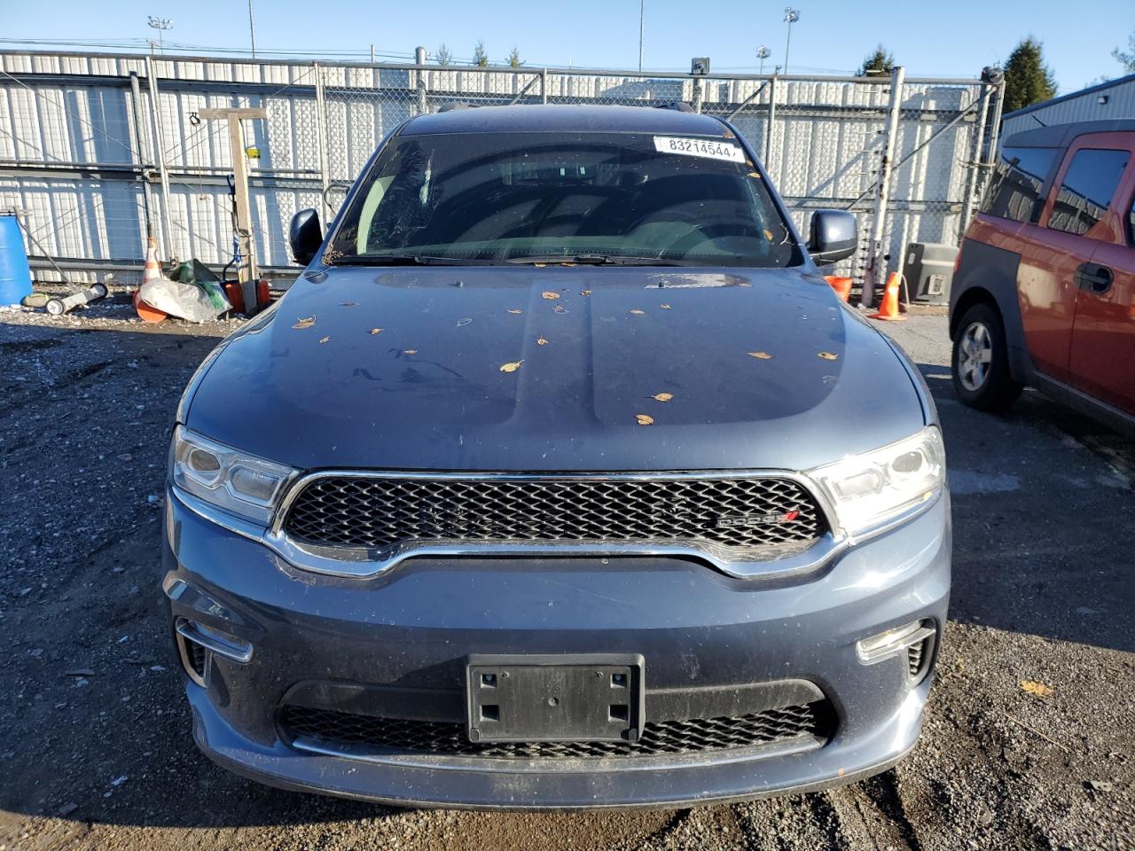 2021 Dodge Durango VIN 1C4RDJAG6MC610499 Copart auction photo, side / rear end damage thumbnail 5