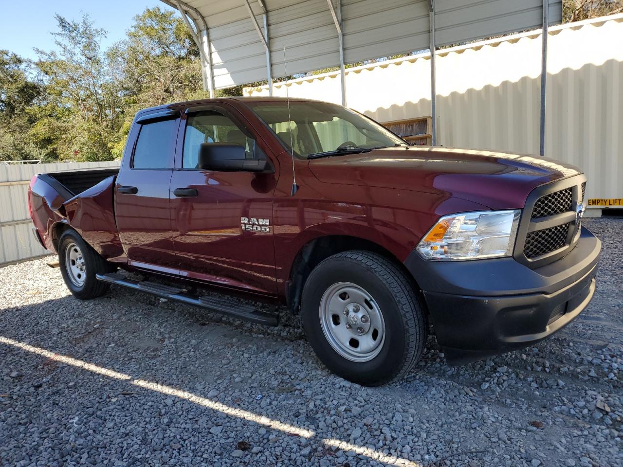 2017 RAM 1500 VIN 1C6RR6FG6HS860593 Copart auction photo, rear end damage thumbnail 4
