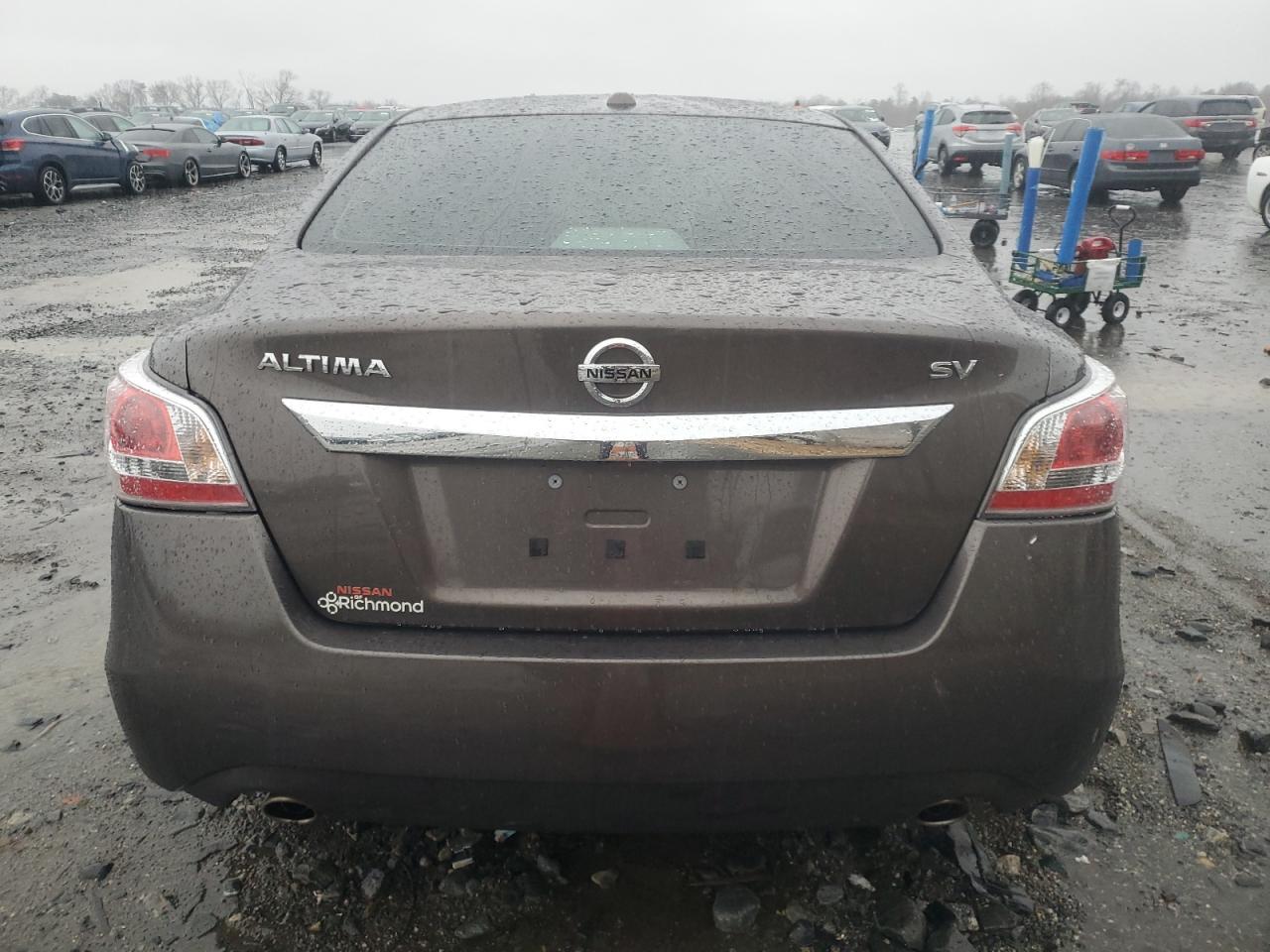 2015 Nissan Altima VIN 1N4AL3AP7FC242547 Copart auction photo, front end / mechanical damage thumbnail 6