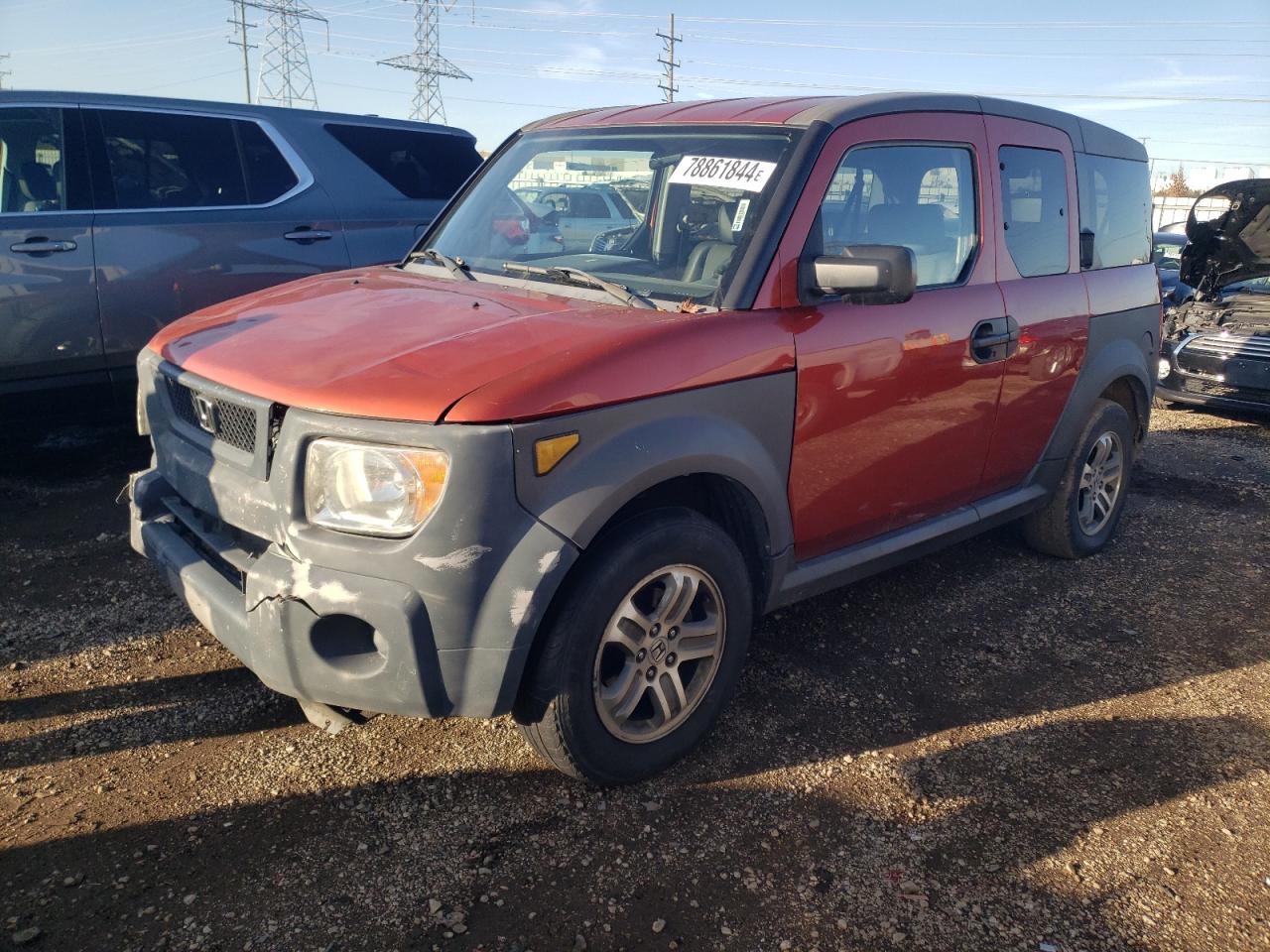 2005 Honda Element VIN 5J6YH18605L016872