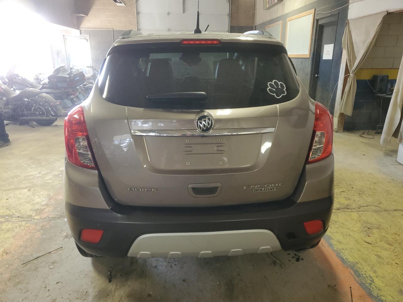 2013 Buick Encore VIN KL4CJBSB6DB101648 Copart auction photo, front end / mechanical damage thumbnail 6