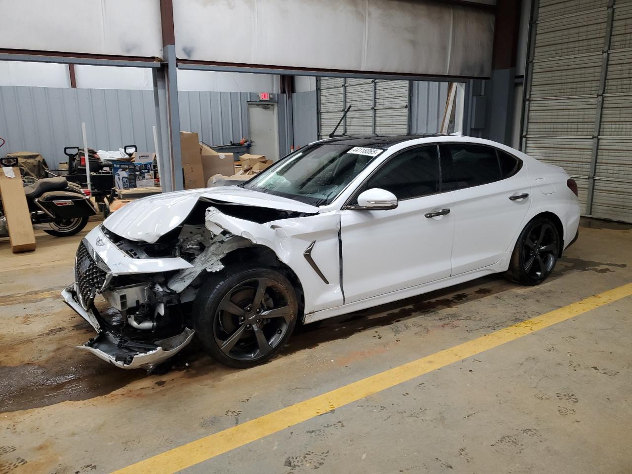 2019 Genesis G70 VIN KMTG44LA9KU012949