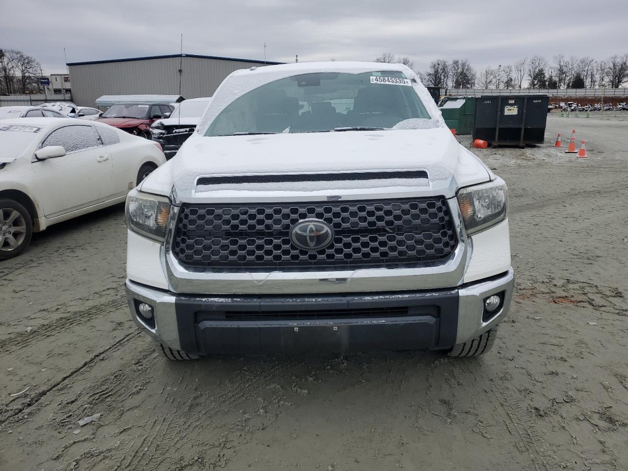 2018 Toyota Tundra VIN 5TFDW5F18JX738537 Copart auction photo, side damage thumbnail 5