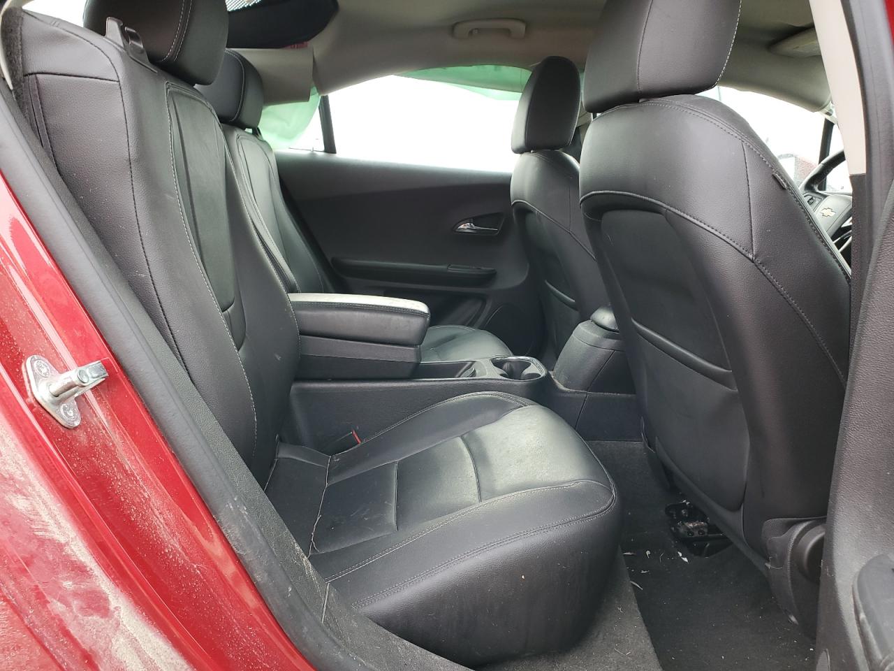 2013 Chevrolet Volt VIN 1G1RB6E4XDU143531 Copart auction photo, front end / side damage thumbnail 10