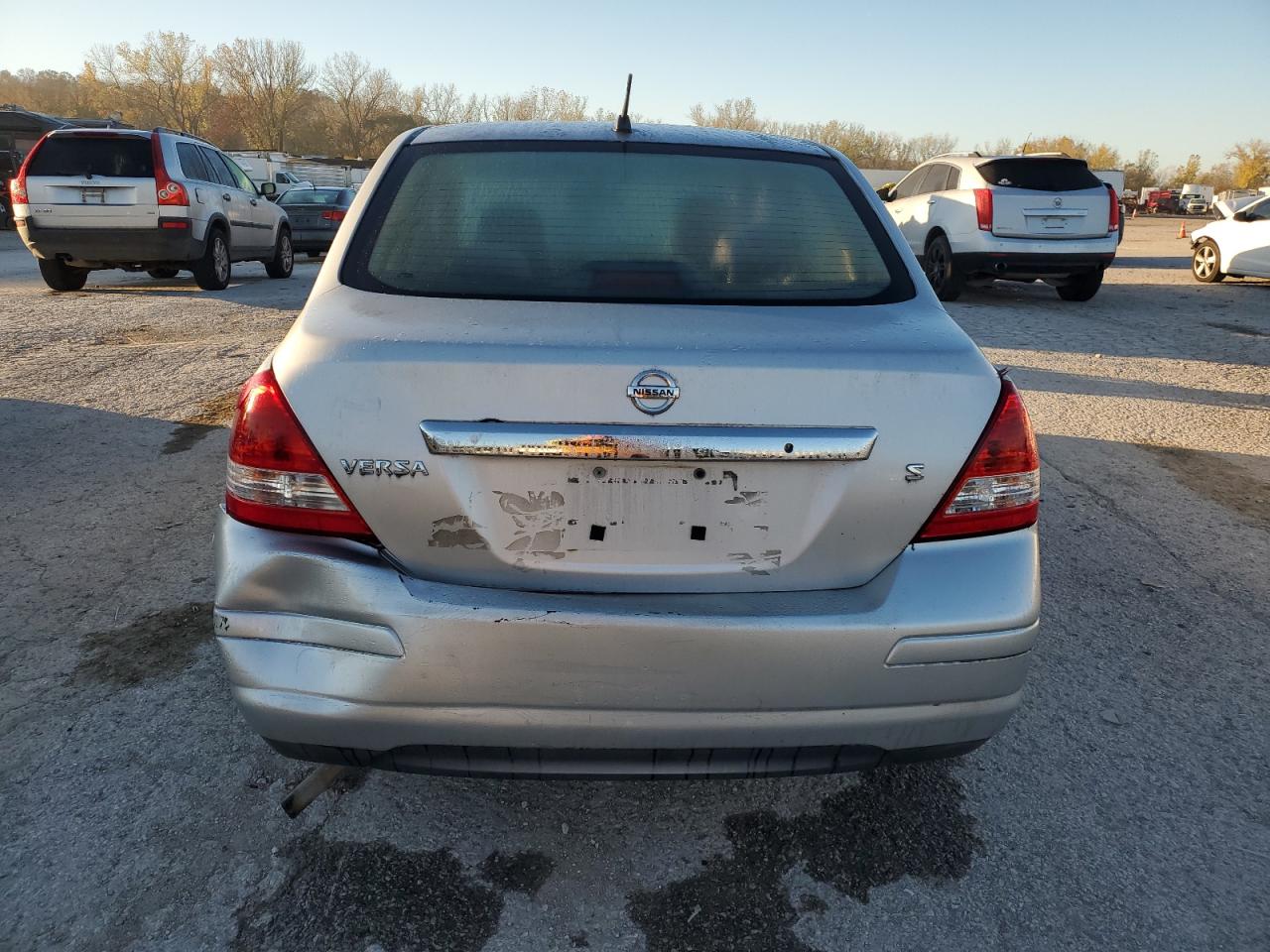 2007 Nissan Versa VIN 3N1BC11E17L424870 Copart auction photo, all over / mechanical damage thumbnail 6